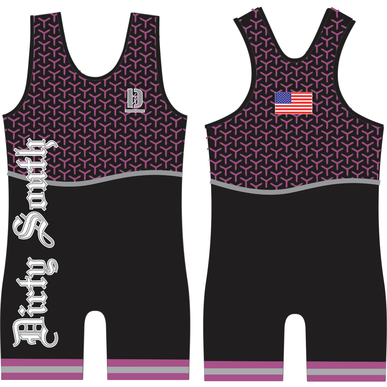 Dirty South Old English SINGLET