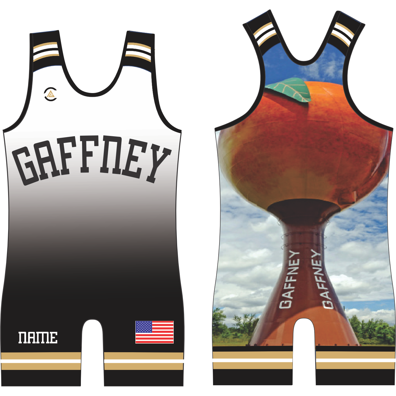 Gaffney Peach Singlet