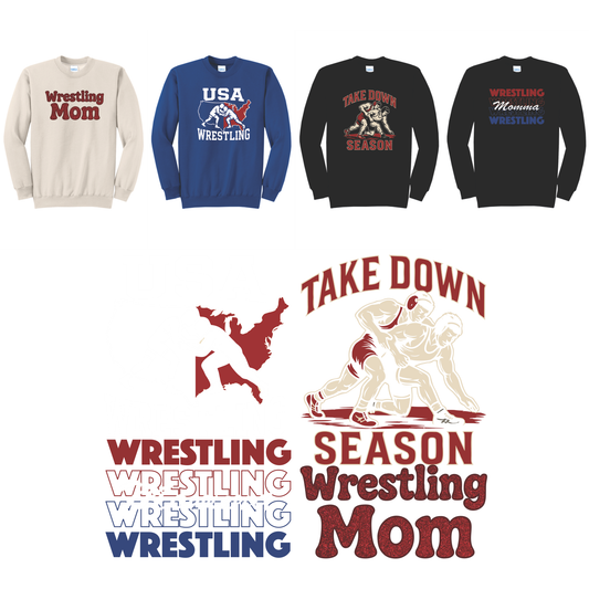 DTF Group Print - RED, WHITE, and BLUE