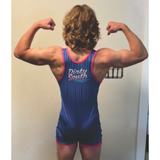 D4X Blue Singlet - ADULT