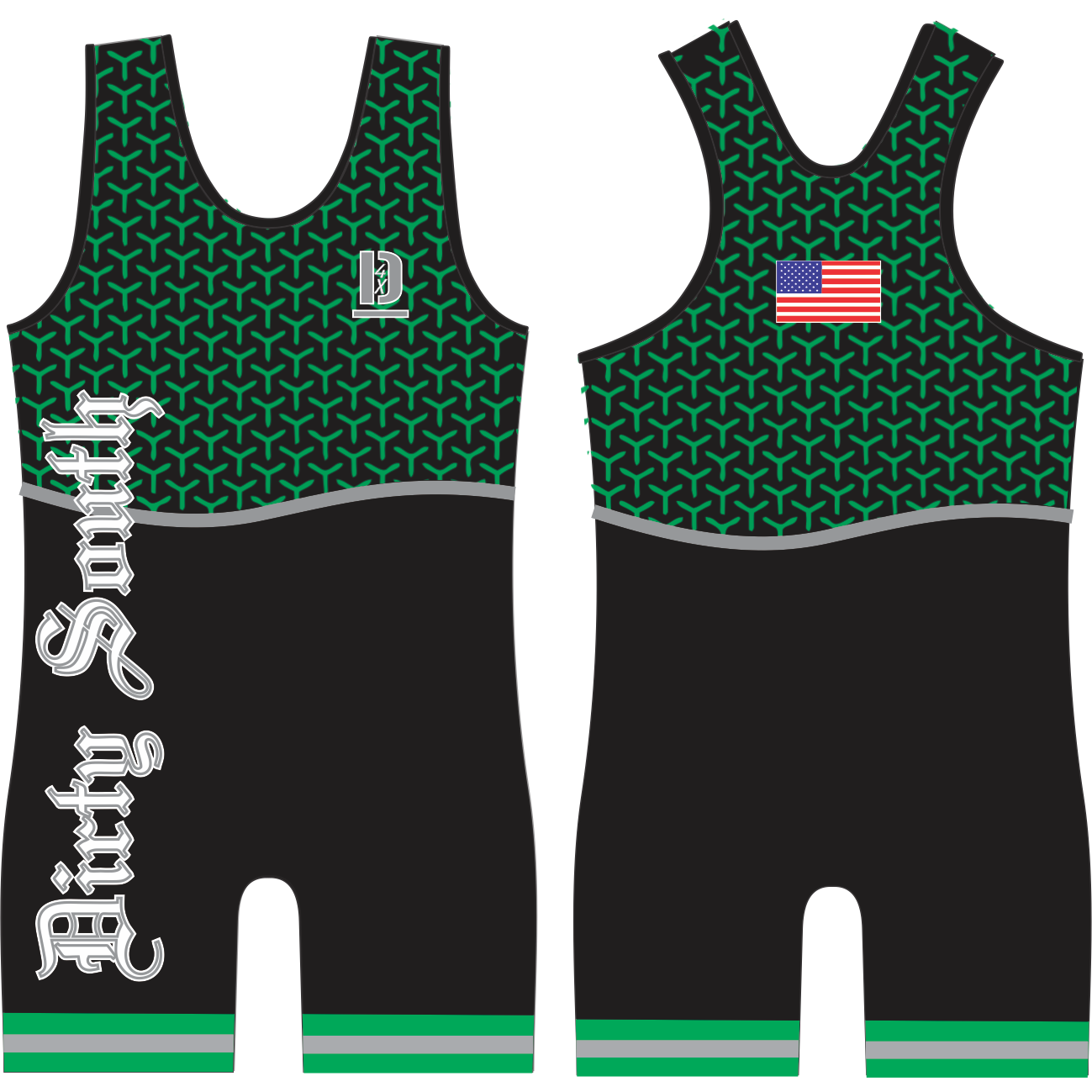 Dirty South Old English SINGLET
