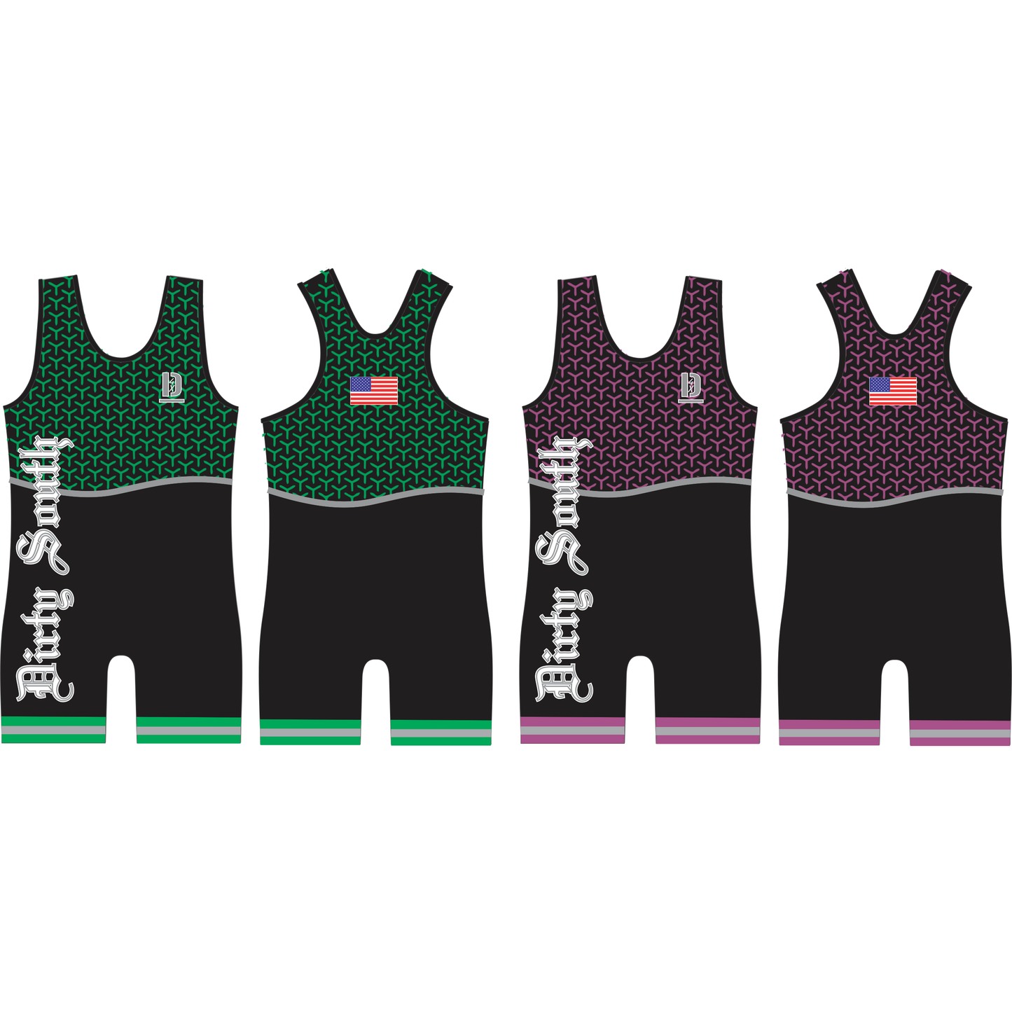 Dirty South Old English SINGLET