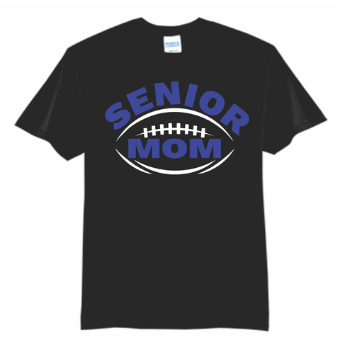 Byrnes Football T-Shirt MOM/DAD with Name - Black