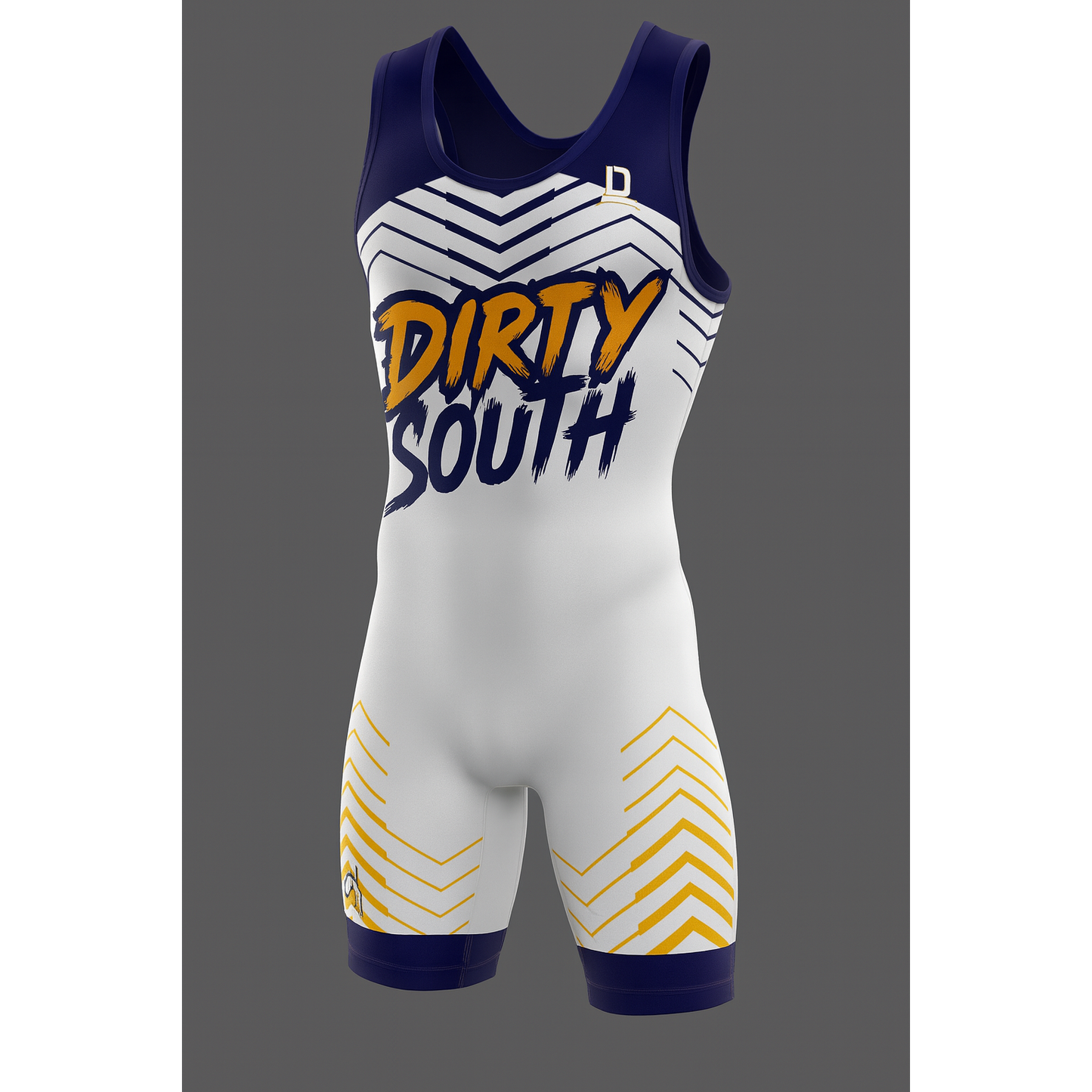 Navy Dirty South - SINGLET