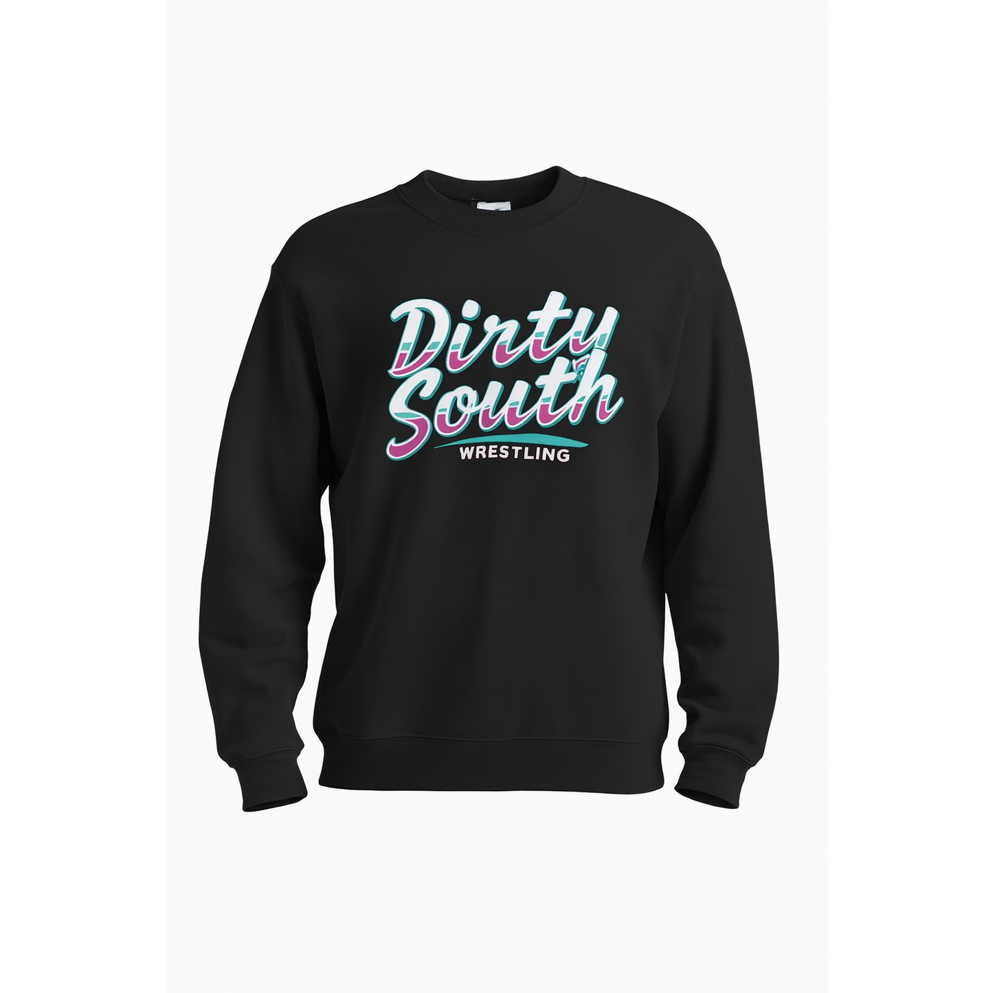 DIRTY SOUTH WHITE/PINK - CREW