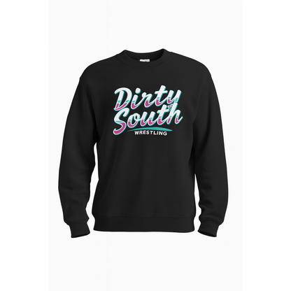 DIRTY SOUTH WHITE/PINK - CREW