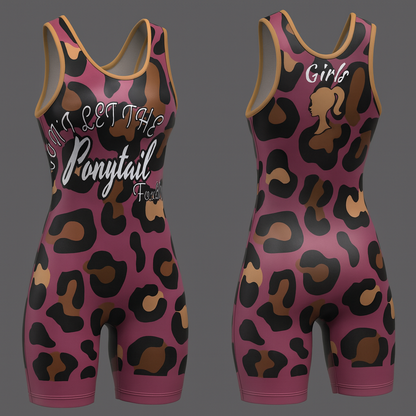 Ponytail Singlet - Cheetah