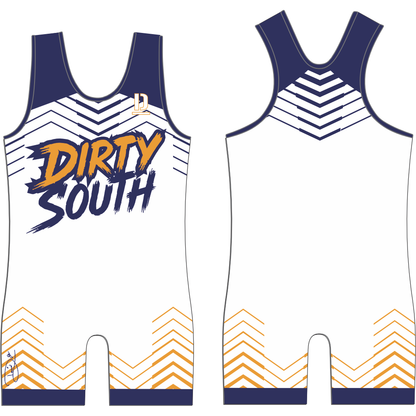 Navy Dirty South - SINGLET