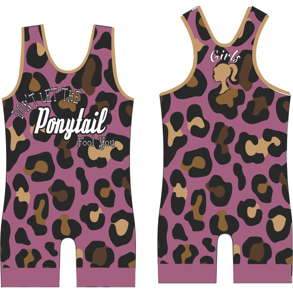 Ponytail Singlet - Cheetah
