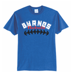 Byrnes Football T-Shirt with NAME on Back