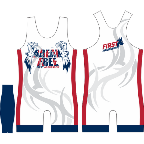 First Aggressor Break Free Singlet