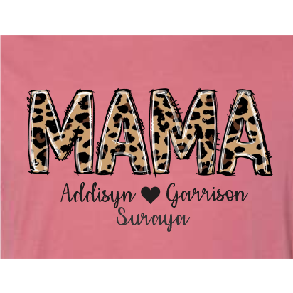 Cheetah MAMA Shirt