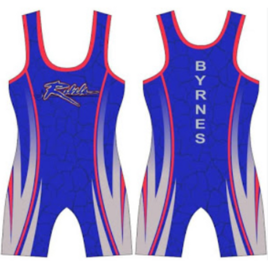 Byrnes Blue Singlet